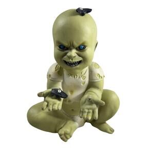 RARE Spirit Halloween Mothy Max Zombie Baby Decoration Prop 14" Latex 2023